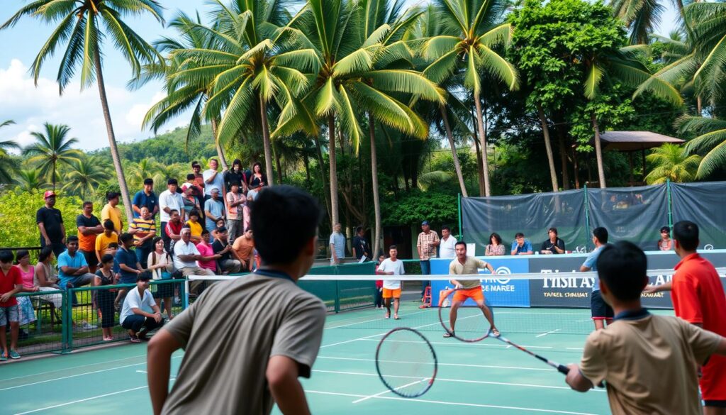 Turnamen Bulu Tangkis Lokal