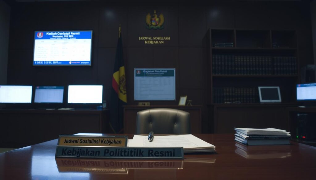 kebijakan politik resmi
