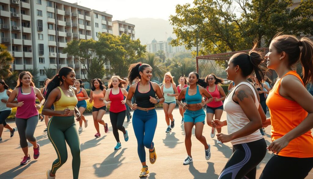kegiatan sportif perempuan