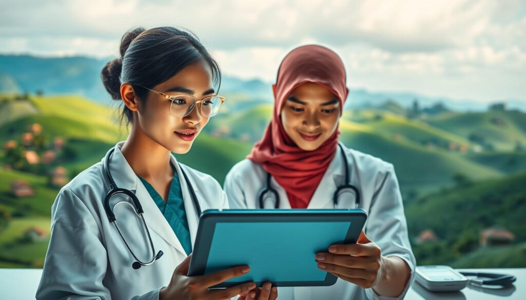 layanan kesehatan online Indonesia