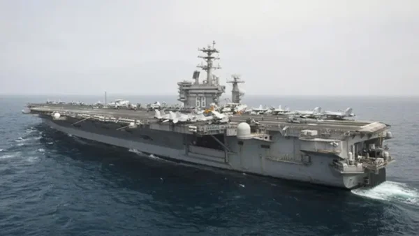 Kapal Induk Nimitz Berlayar Melintasi Indonesia Menuju Timur Tengah: Sinyal AS Siap Hadapi Iran?